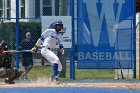 Baseball vs Babson  Wheaton College Baseball vs Babson during Championship game of the NEWMAC Championship hosted by Wheaton. - (Photo by Keith Nordstrom) : Wheaton, baseball, NEWMAC